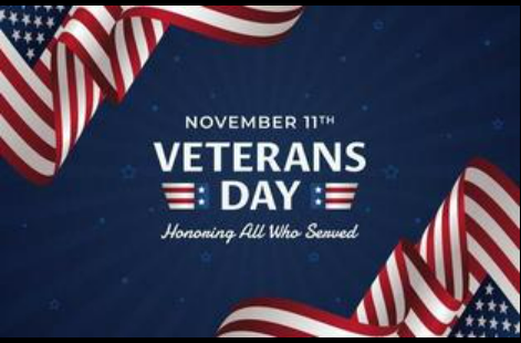Nov 11th Veterans Day Honoring All Who Served